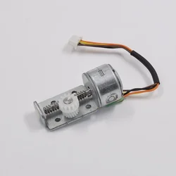 Micro 15mm 2-phase 4-wire Stepper Motor Mini Linear Screw Shaft Rod 13T Output Gear Stepping Motor for Security Camera C6C C6N