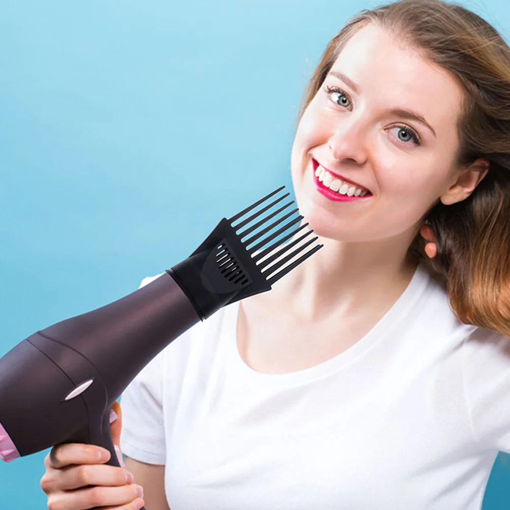 

5Pcs Hair Dryer Wide Nozzle Replacement Plastic Attachment Blow Dryer Comb Accessory Hair Styling Tool for Shine Frizz Control