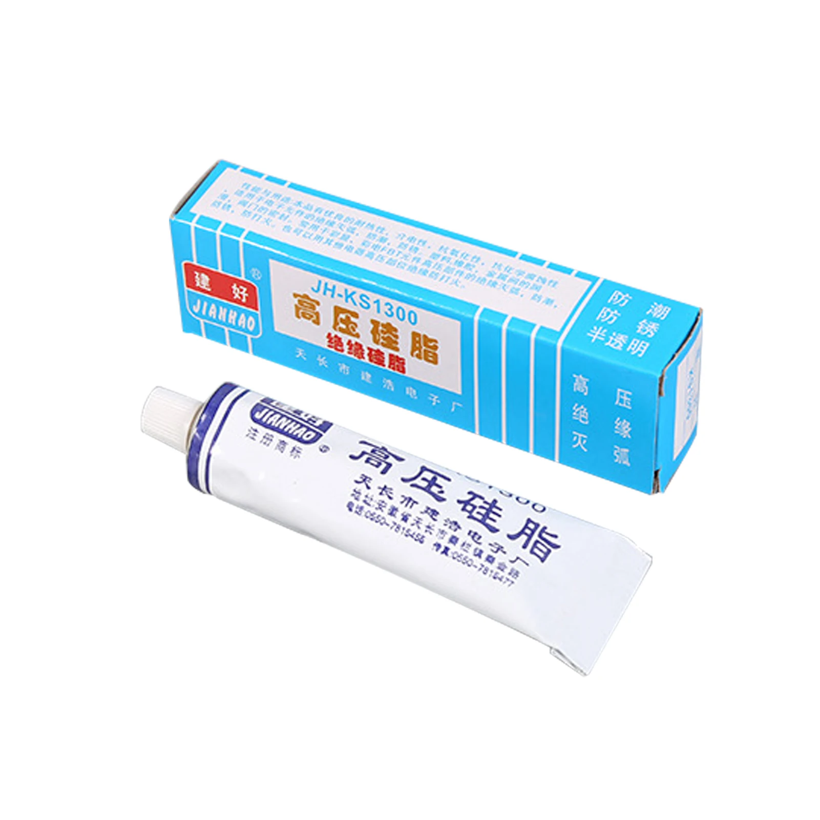 30g High Pressure Silicone Grease Waterproof & Corrosion-Proof Dielectric Grease Non-Curing Airtight Silicone Lubricant Sealant