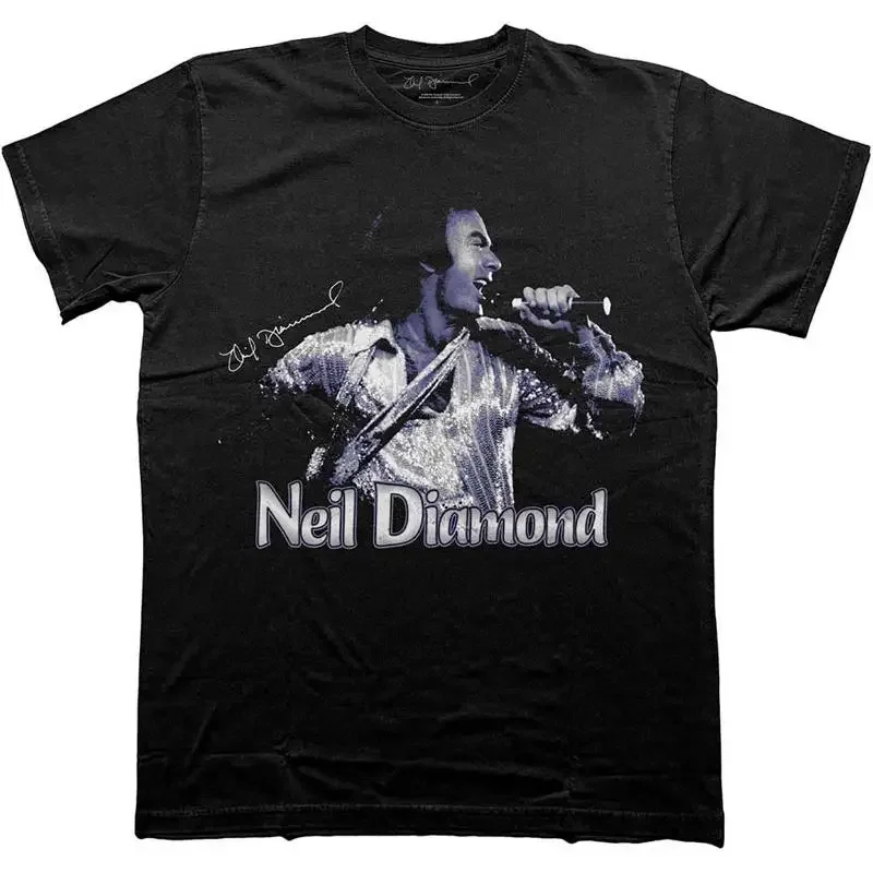 Neil Diamond Singing T Shirt