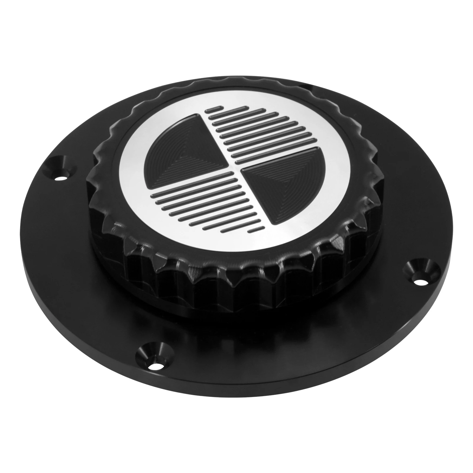 Motorcycle Oil Cap Fuel Petrol Gas Tank Cover CNC Fuel Tank Cap For BMW K Series K75 K100 K1100 K75S K1100RS K100RT Black