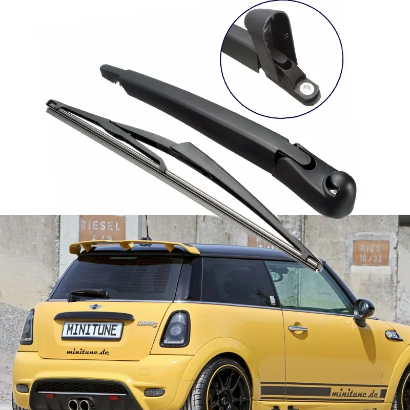 10inch Car Rear Wiper Arm Blade Rubber For Mini Cooper R55 R56 Hatchback 2010 2011 2012 2013 2014 2015 2016  Car Accessories