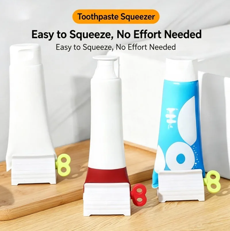 Household Toothpaste Tube Squeezer Convenient Toothpaste Dispenser Multifunctional Oral Care Squeezing Tool
