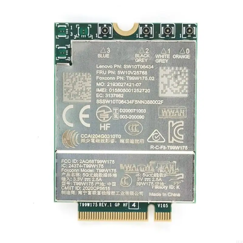 4X7E T99W175 4G WWAN Module 5W10V25768 For Laptop T14S X13 Connection