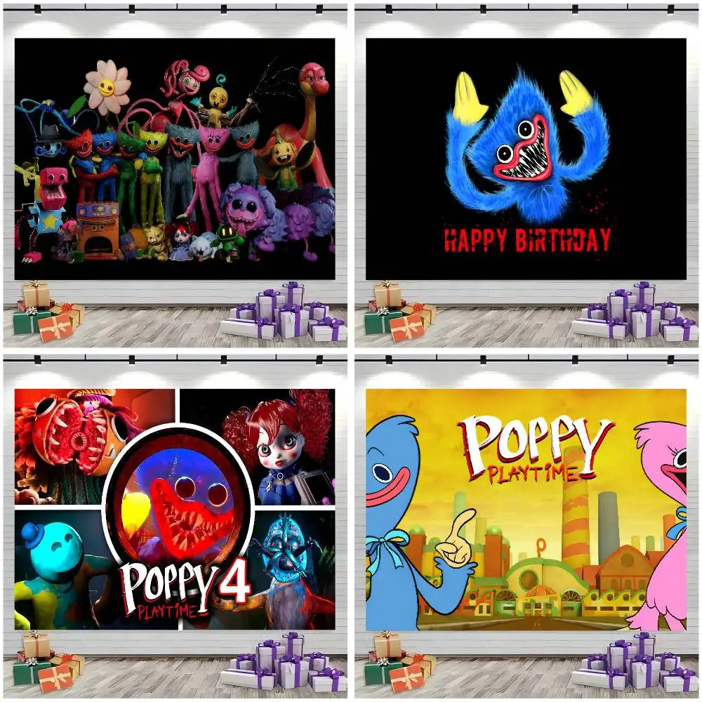 Fotografie-Hintergrund, Selbstporträt, Haustier, Baby, Neugeborenes, Geburtstag, Hintergrund, Fotostudio, Videospiel, lustig, P-Poppy Playtimes