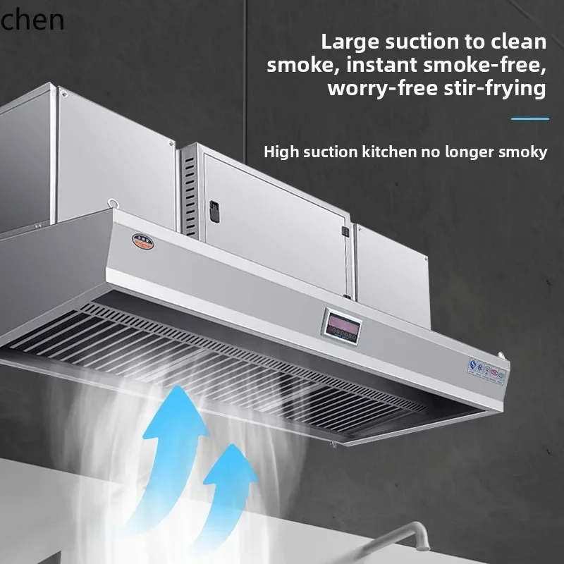 LXC range hood hotel rural soil stove small large suction rate kitchen purification integrated range hood
