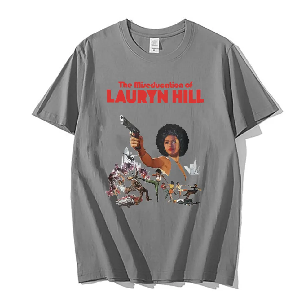 Vintage 90s Comic Style Lauryn Hill Inspired The Miseducation of Lauryn Hill Graphic Tshirt Men Women Hip Hop Oversized T-shirt