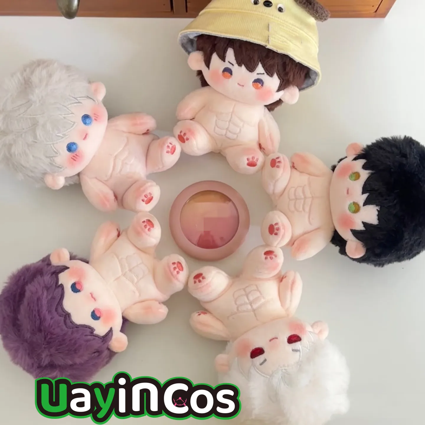 

10 см мускулистая кукла Love and Deepspace Xavier Rafayel Sylus Caleb со скелетом, мягкие плюшевые куклы, одежда, брелок, сумка, игрушка K