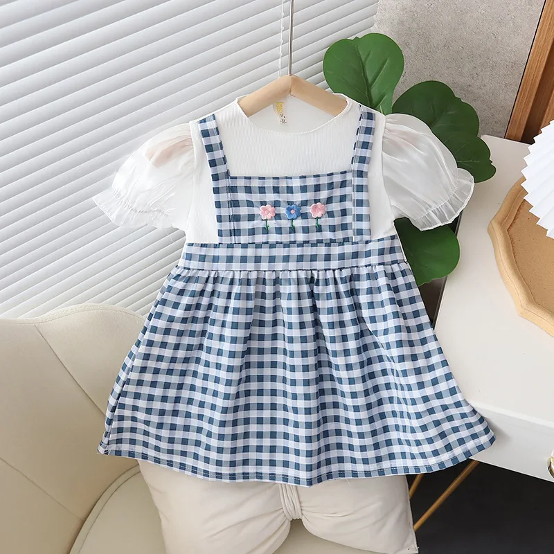 Girl Baby Dress Summer Dress Newborn Toddler Children's Clothing Children's Princess Party Fashion Set 1 2 3 4 Year Old Dress