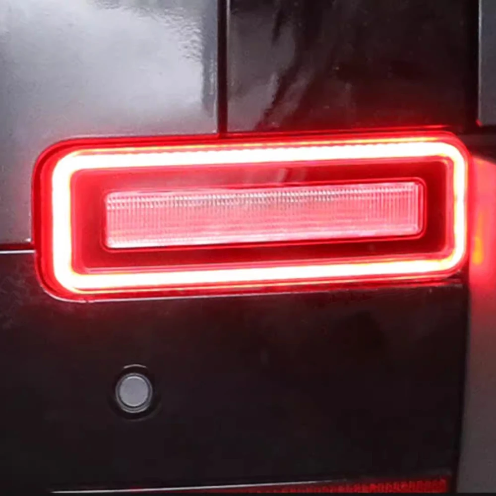 

For Land Rover Defender 90 110 130 2020-2023 Rear Bumper Lights with Reversing Driving and Braking Factory LED Head Lights