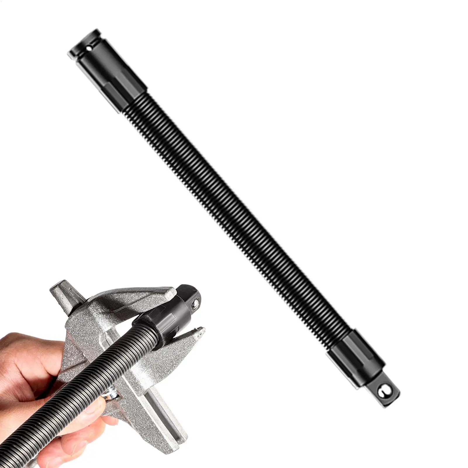 

Flexible Extension Socket 1/2in Ratchet Spanner Handle 360-degree Rotate Wrench Extender For Bolt Fastener DIY Corner Mechanic