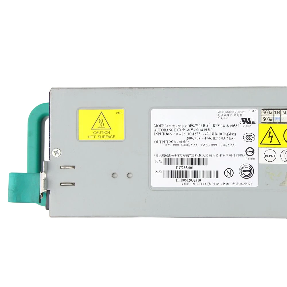 Netzteil Für Lenovo R360 Server DPS-730AB EINE 730W D37235-001