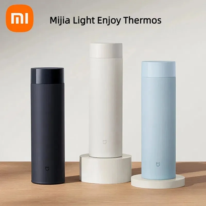 Xiaomi Mijia Light Thermal Cup 500ML 316L Stainless Steel Inner 6H Long-term Thermal Insulation 10H Cold Locking Vacuum Cup