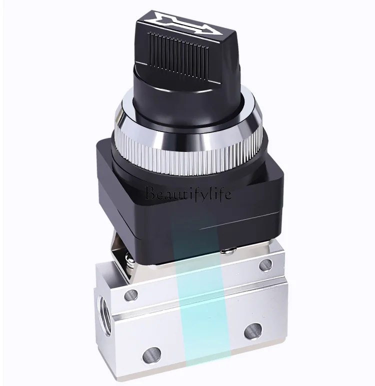 

One in and out Hand-Operated Valves Pneumatic Valve Switch Button Pneumatic Control Valve