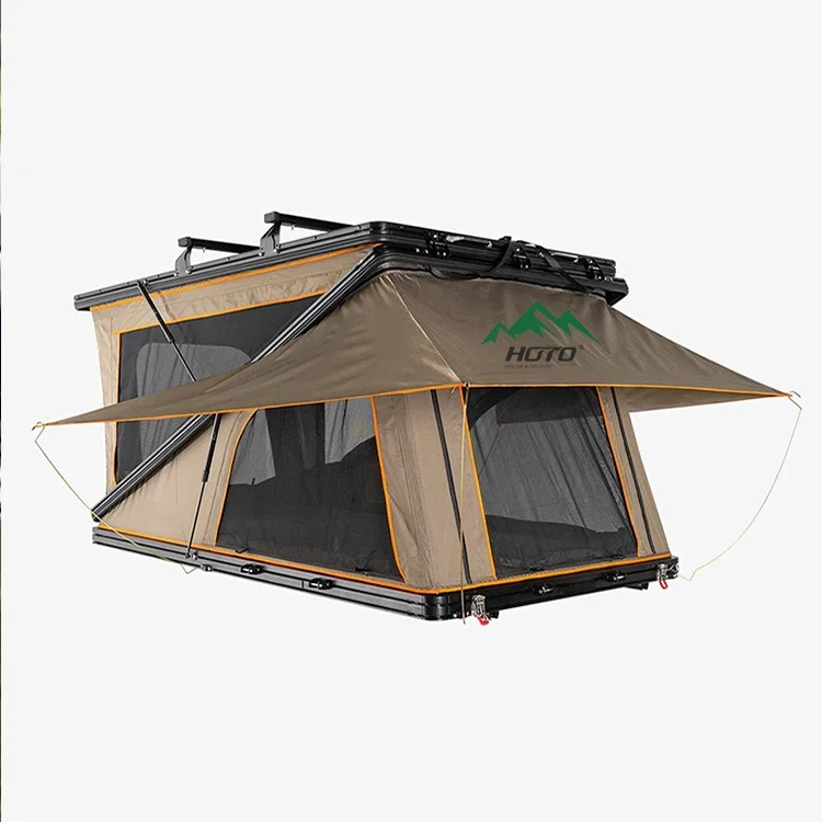 High Quality Camping Camping Hiking Equipment 2-4 Person Hard Shell Big Camping Pop Up Tent Trailer Car Truck Roof Top Tent