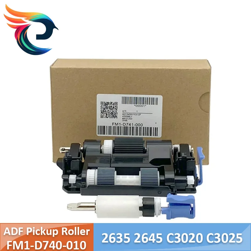 FM1-D740-010 ADF Pickup Roller Single/Duplex Document Paper Feeder Replacement Roller Compatible for Canon IR2635 IR2645 C3020