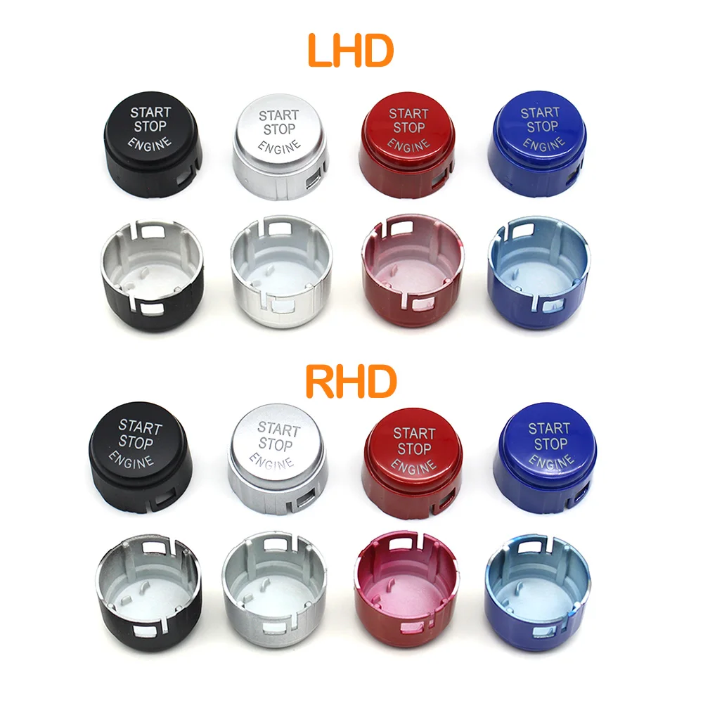 LHD RHD Engine Ignition Auto Start Stop Switch Button Cap For BMW X3 F25 X4 F26 61319291691