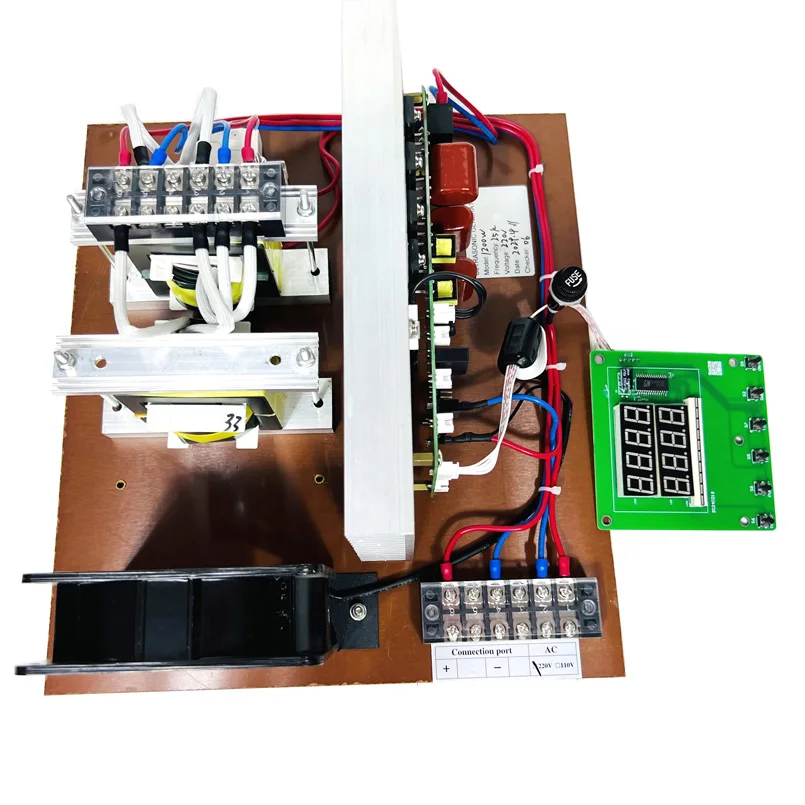 3000W High Power Ultrasonic Transducer Driver Circuit For Industrial Ultrasonic Cleaning Machine