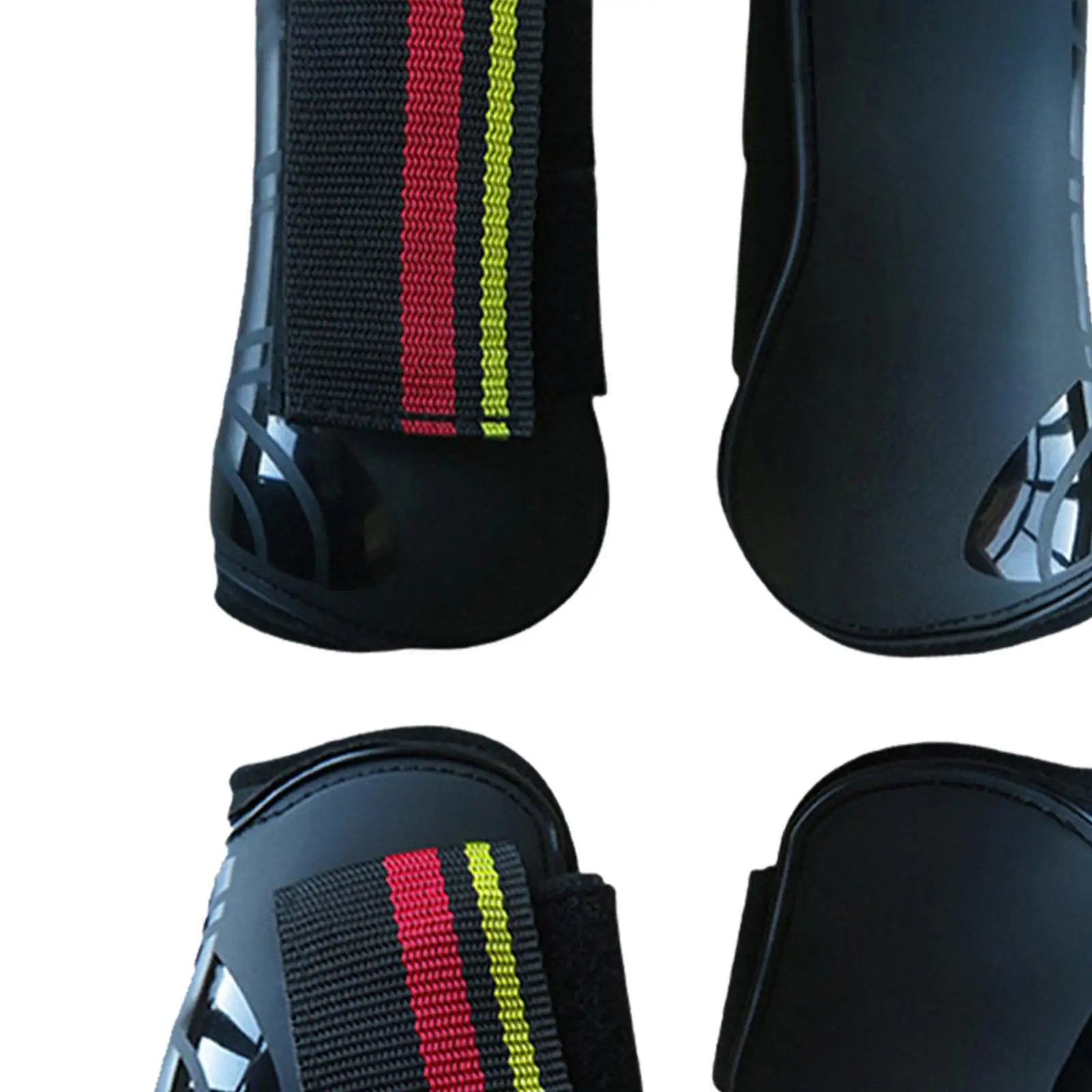 4x Horse Tendon Boots Horse Guards Set Protectors Lightweight Leg Guard Horse Boots for Front and Hind Legs for Competitions