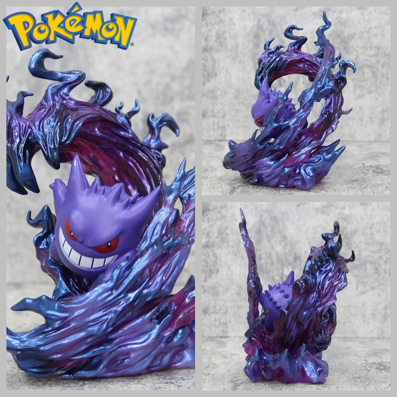 pokemon-gengar-move-modelo-anime-escena-decoracion-ornamento-coleccion-de-dibujos-animados-figura-de-mano-juguete-para-ninos-estatua-regalo-de-cumpleanos