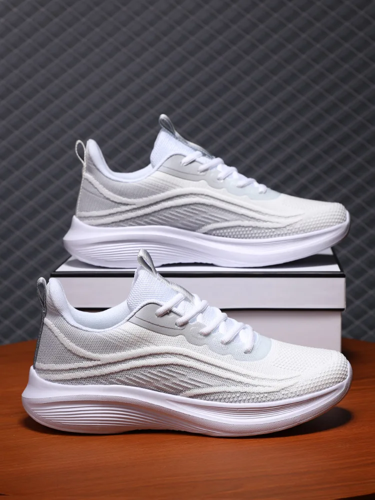 

2025 new sports shoes for women, shock-absorbing soft soled running shoes, mesh breathable running shoes