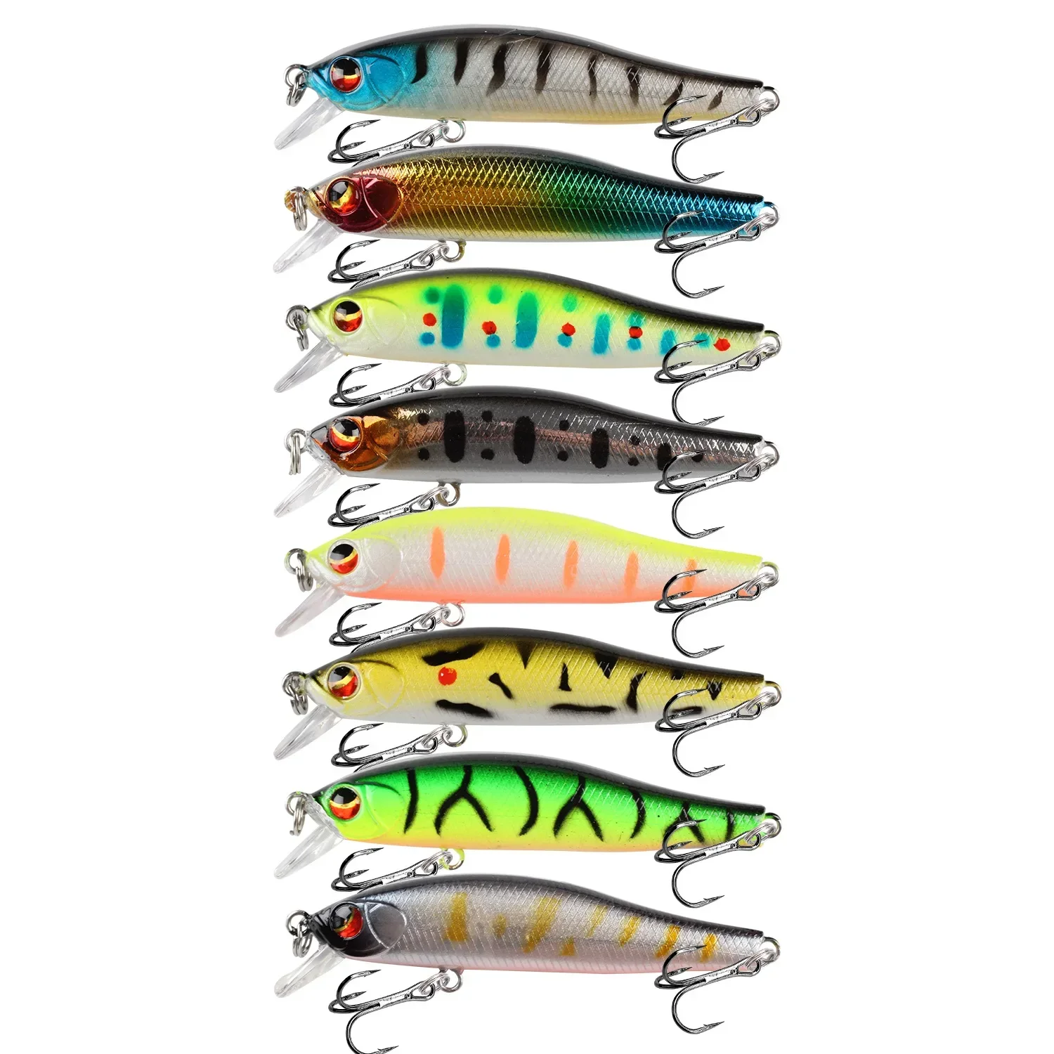 1PCS Japan Hot Model Sinking Minnow Fishing Lures 7cm 5.8g Jerkbait Bass Pike Carkbait Wobblers Swimbait Professional Bait