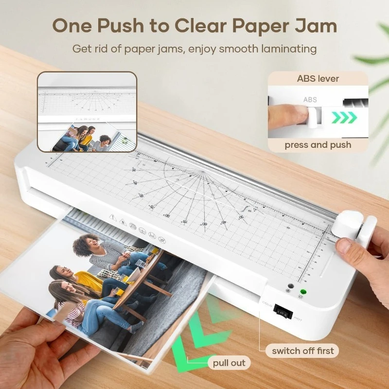 A3 Pouch 330 Wide Format Office Laminator for Document Photo ID Card