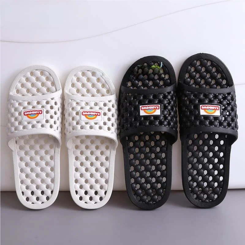 

Тапочки для ванной комнаты женские, для дома, с перфорацией, нескользящие, для пар, для отеля, спортзала, улицы, прохладные, мужские