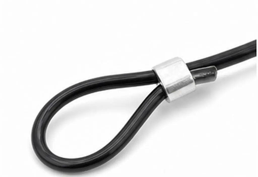 4Pcs Gate Latch Cable Pull Stainless Steel Adjustable Gate Pull Cord for Yard Fence Door Metal Wood Security Lanyard