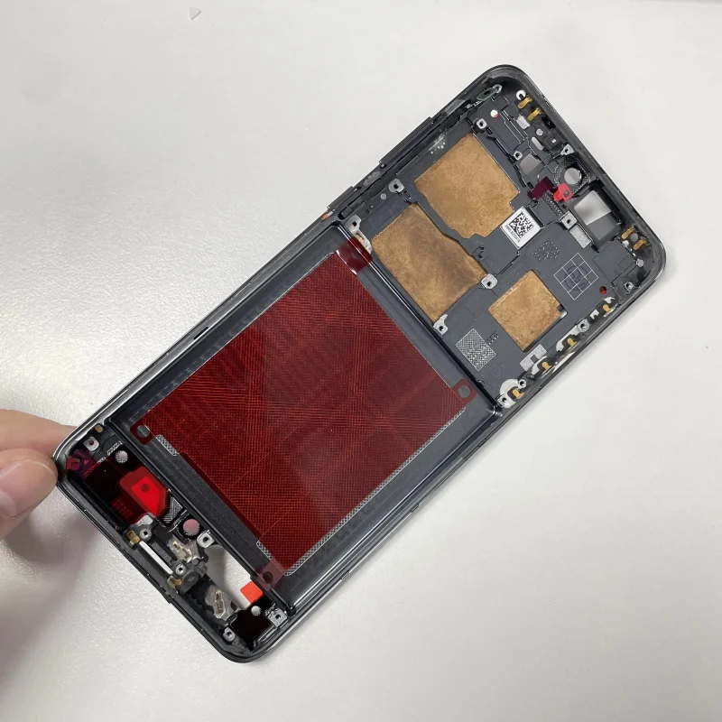 

Средняя рамка корпуса ЖК-дисплея панель панели для телефона Huawei P60/P60 Pro металлическая ЖК-рамка запасные части