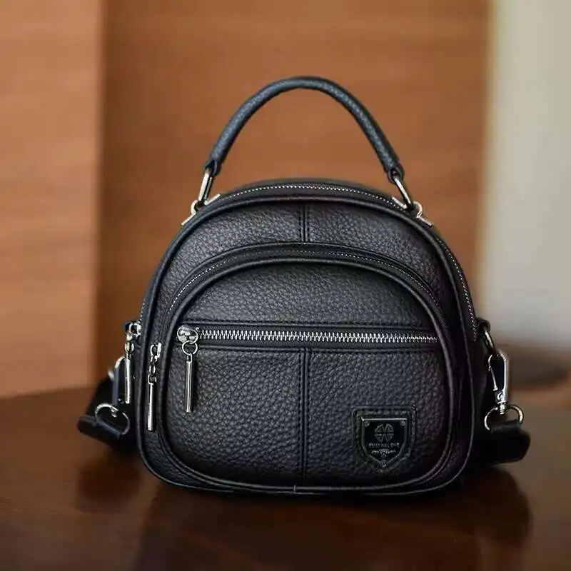 

2025 Authentic Genuine Leather Women's Handbag Fashion Hot Selg Women Shoulder Bags Designer Female Crossbody Bag Wallet сумки