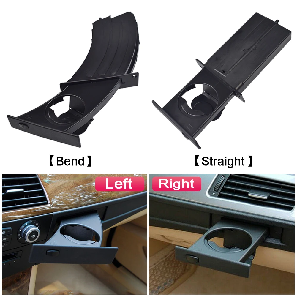 For BMW 5 Series E60 E61 M5 525i 528i 530i 535i 550i 2004-2010 Car Front Center Console Water Cup Drink Holder 51459125622