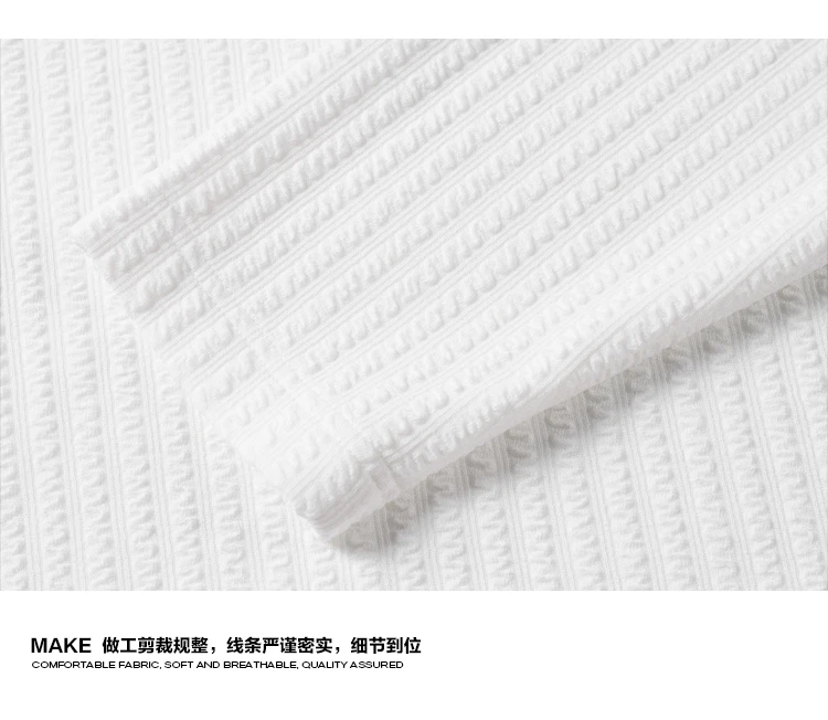 Herren-Polohemd mit Textur, langen Ärmeln, Kontrastkragen im Karomuster, lockere Passform, vertikale Streifen, Strickoberteil, lässiger Stil, Streetwear, für den täglichen Gebrauch. – Detail 15