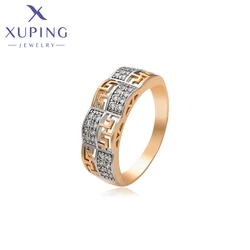 Xuping Jewelry Trendy Items Charm Gold Plated Jewellery Fashion High Quality Ring for Women Party Gift A00283417