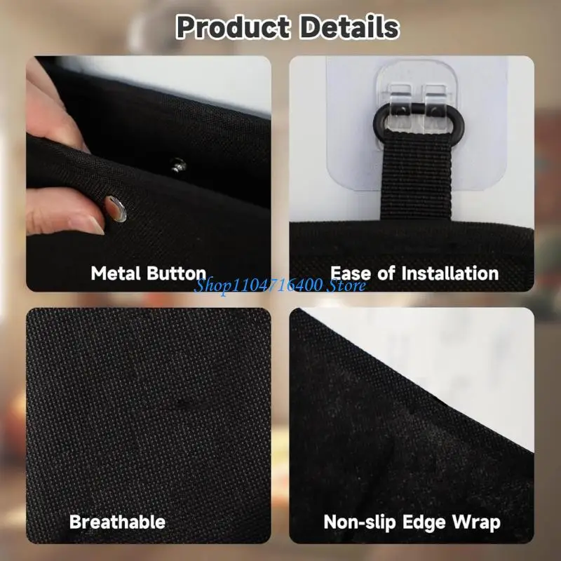 y1gd Camping Wall Mounted Shoe Storage Bag Strong Waterproof Oxford Cloth Door Back Organizers with Multiple Compartments