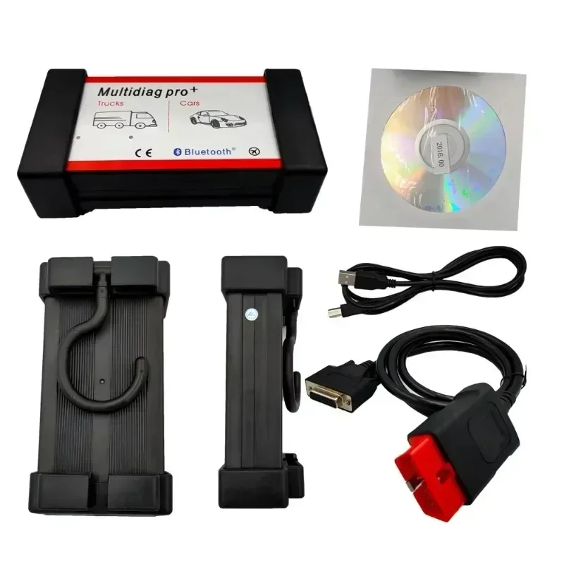 Acardiag Black Multi Diagnostic Professional+Wireless Tcs V2021 EOBD OBD 2 Automotive and Truck Diagnostic Tool