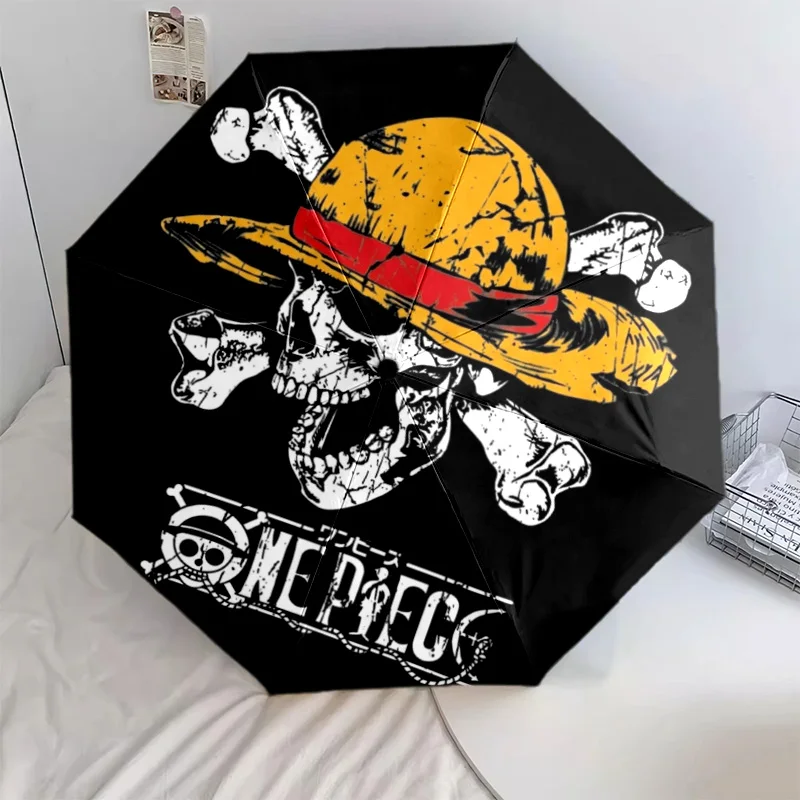 One Piece Umbrella - Elegante y resistente paraguas con diseños de viajes de ensueño, gran regalo para familiares y amigos THW