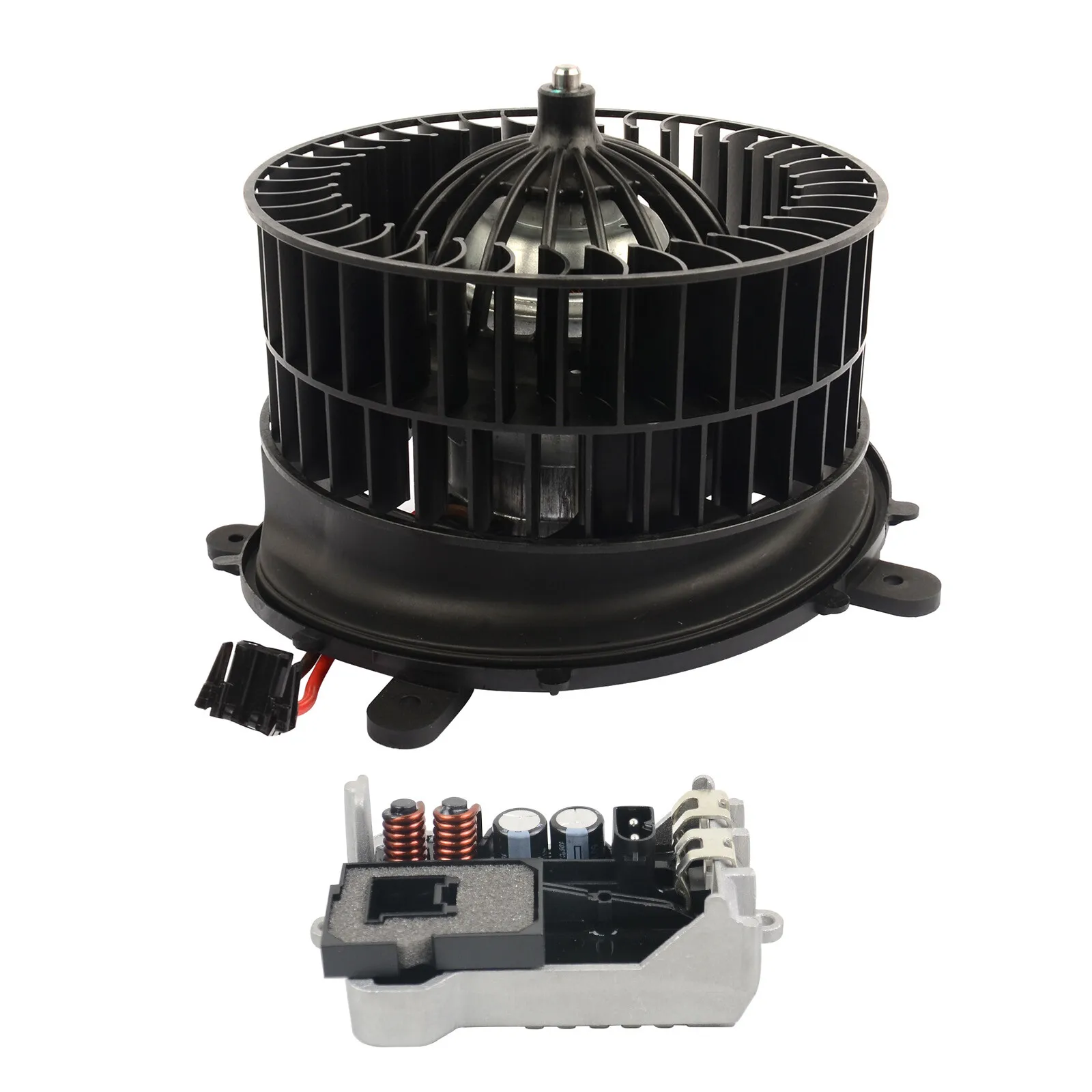 AP02 Heater Blower Motor & Regulator Resistor For Mercedes W220 W215 S500 2308210951