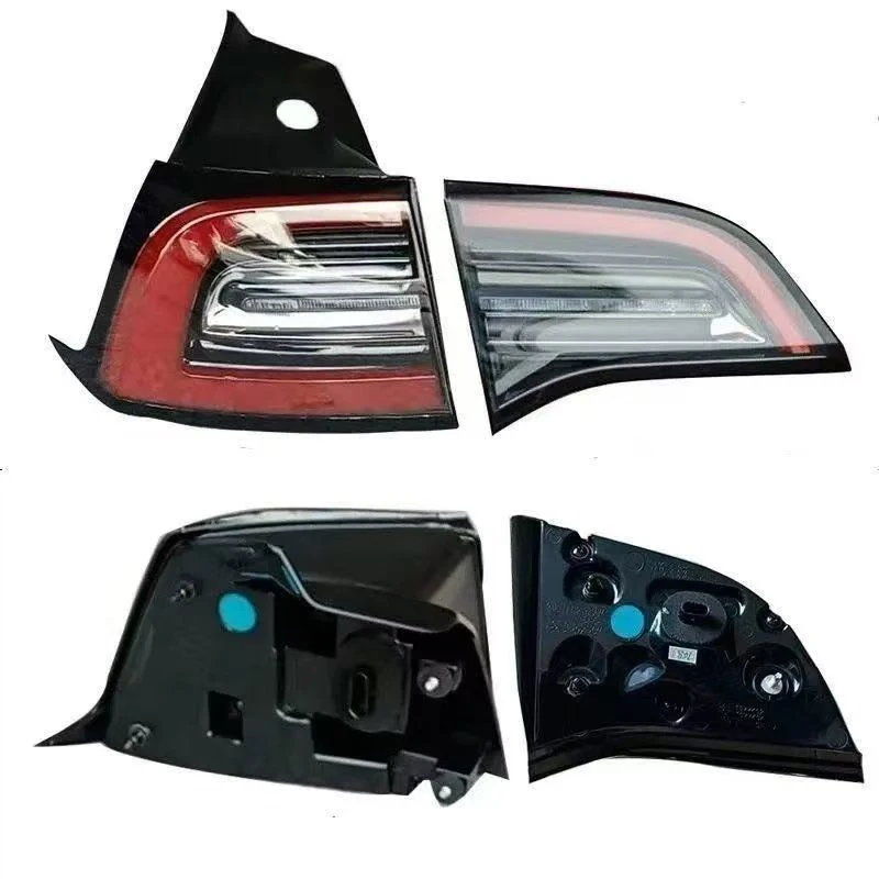 

Car Accessoires For Tesla Model Y/3 2021-2023 Rear Lamp Outer LED Tail Light Brake Lamp Left 1502086-00-D Right 1502087-00-D