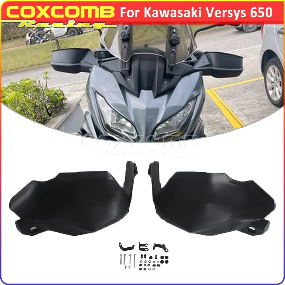 Motorcycle Hand Guard Protection For Kawasaki Versys 650 Versys650 Left&Right Handguards Shields Cover Handguard Protector 2022+