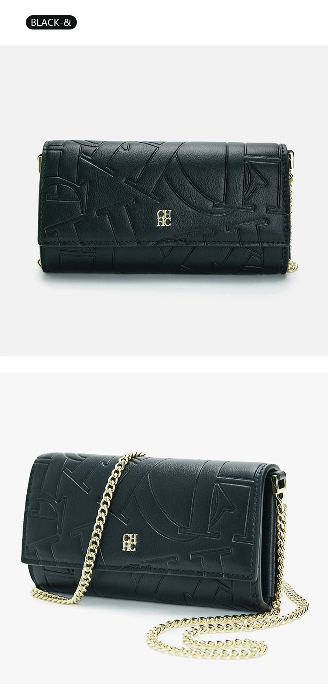 CH Clutch-Tasche für Damen, Ketten-Umhängetasche, Designer-Schulterhandtasche, Abendtasche, Geschenk-Geldbörse für Damen – Detail 8