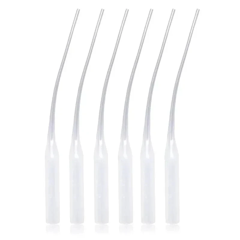 50-300pcs Glue Micro-Tips Plastic Glue Bottle Tips Glue Extender Precision Applicator Dropping Tube Nozzle For Crafting Lab