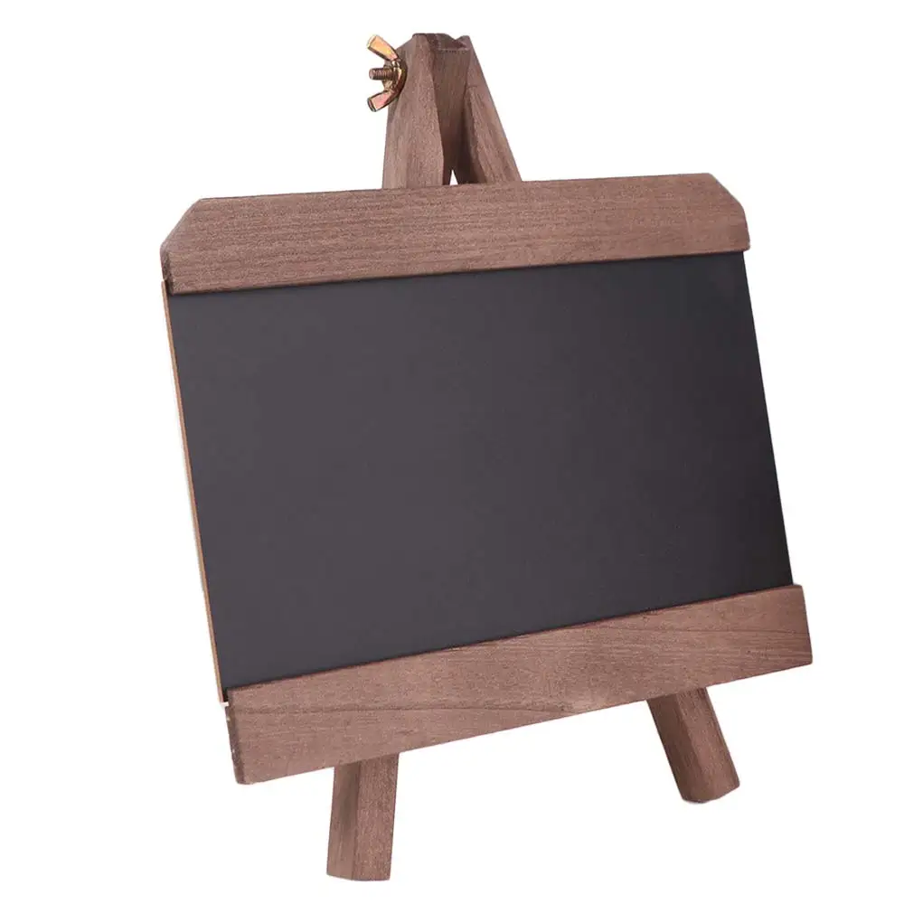 

Mini Retro Bar Chalkboard Collapsible Nordic Style Desktop Memo Board Writing Board Multi-Function Erasable Chalkboard