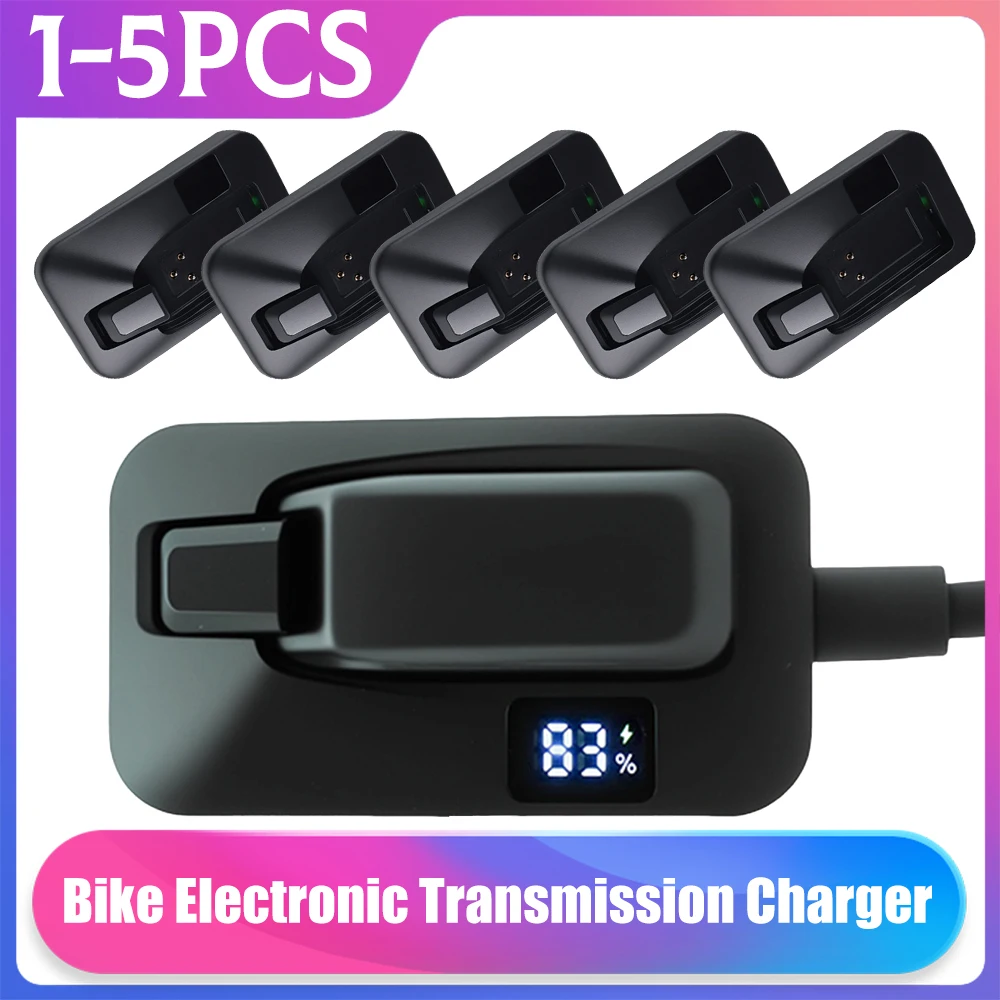

1-5PCS Bicycle Electronic Derailleur Battery Charger USB Powered Overcharge Protection for Electronic Transmission Bike Shift ﻿
