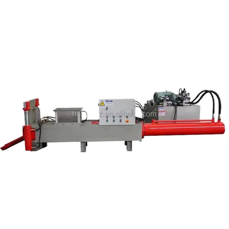 2024 Wood Chip Baler Sawdust Briquetting Machine Straw Compressing and Baling Machine