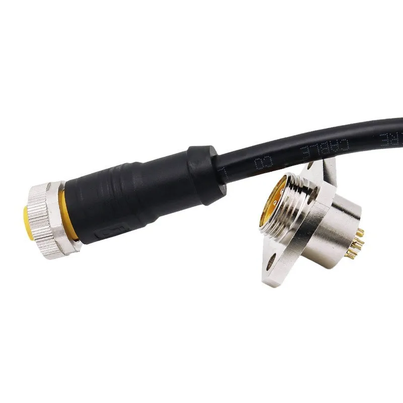 "7/8" Aviation Socket - 3/4/5/6 Pin IP67 Waterproof Sensor Connector (Male/Female)