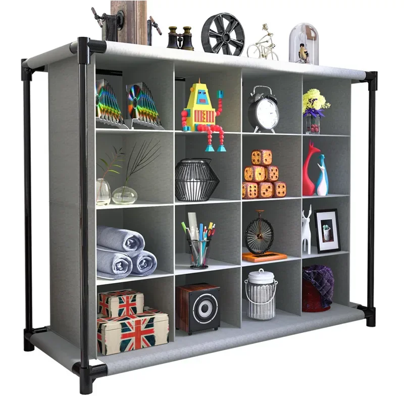 Multi Layer Economical Dustproof Shoe Rack Storage rack simple household children's toy storage rack