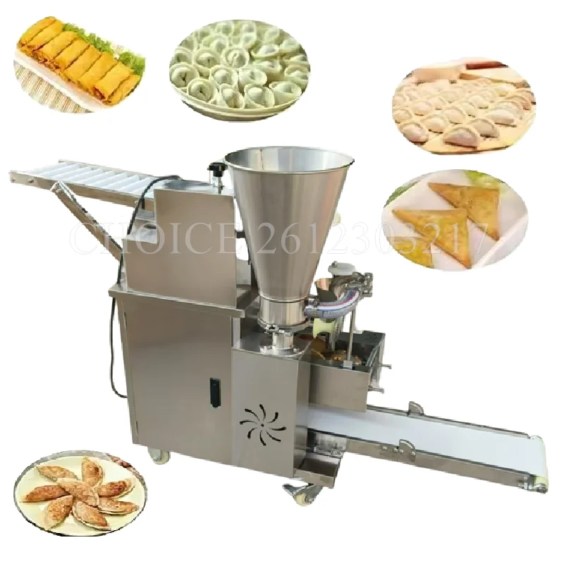 

Stainless Steel Commercial Meat Pie Dumpling Machine Automatic Dumpling Machine Samosa Pelmeni Ravioli Spring Roll Maker