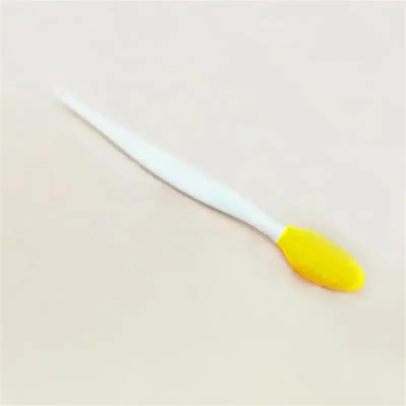 New Fashion Design Nose Double-Sided Tool Silicone Lip Scrub Exfoliator Brush