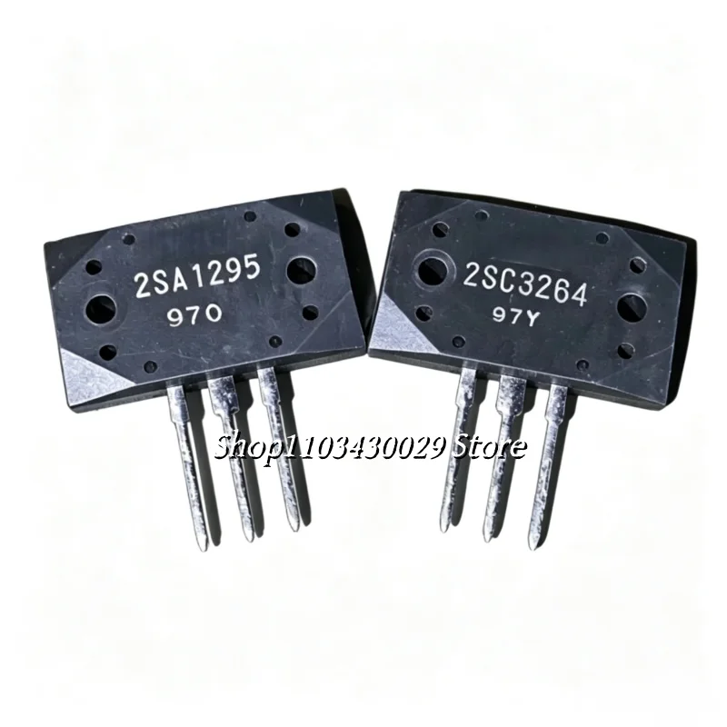 5Pairs(10PCS) New Original 2SA1295 A1295 + 2SC3264 C3264 MT-200 NPN + PNP Paired Transistors